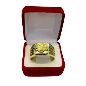 Anillo juvenil Colo-Colo plata 925 con oro - anillos juveniles Santiago Chile