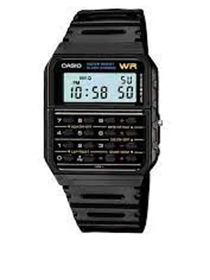 Reloj Casio calculadora CA-53W-1U negro - relojes retro Santiago Chile