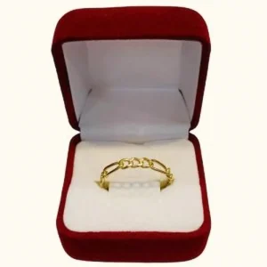 Anillo juvenil estilo Cartier 3x1 oro 18K - diseño clásico francés juvenil Santiago Chile