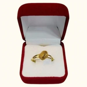 Anillo doble nudo juvenil oro 18K - símbolo unión eterna Santiago Chile