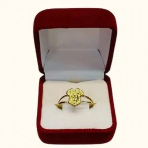 Anillo juvenil Minnie clásico oro 18K - diseño icónico tierno Santiago Chile