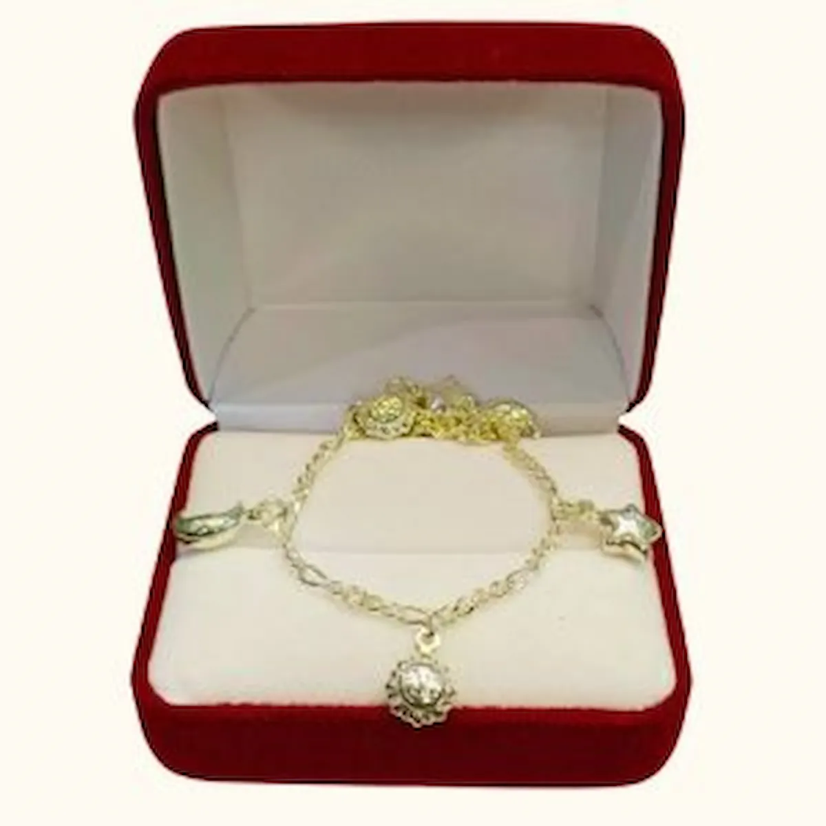 Pulsera Juvenil Cartier con Chiches en Plata Fina