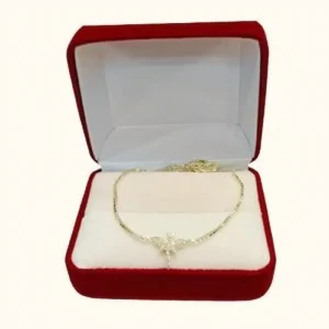 Pulsera Juvenil Modelo: Libélula Circones en Plata Fina