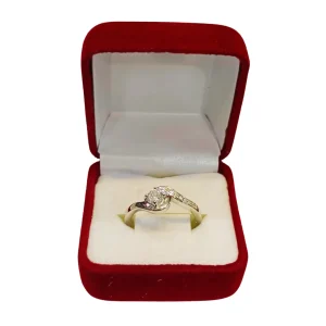 Anillo juvenil zig-zag Max plata 925 - anillos juveniles Santiago Chile