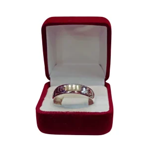 Argollas matrimoniales plata 925 media caña lisa 6mm código 43 - alianzas boda Santiago Chile