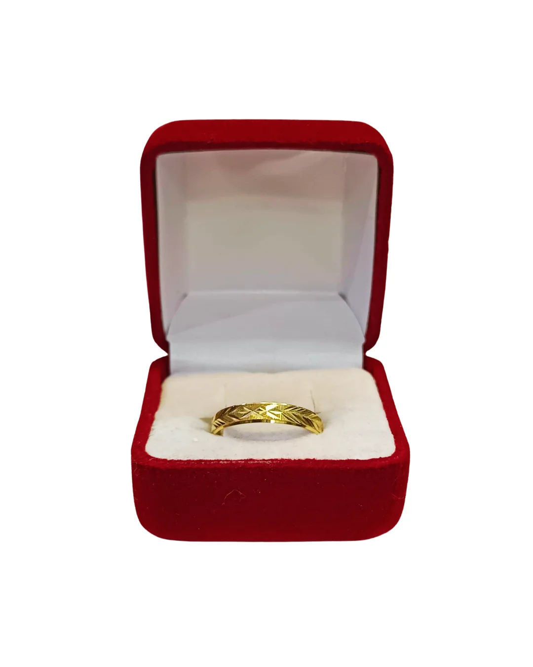 Argollas matrimoniales talladas espiga asterisco número 1 oro 18K - alianzas boda combinadas Santiago Chile