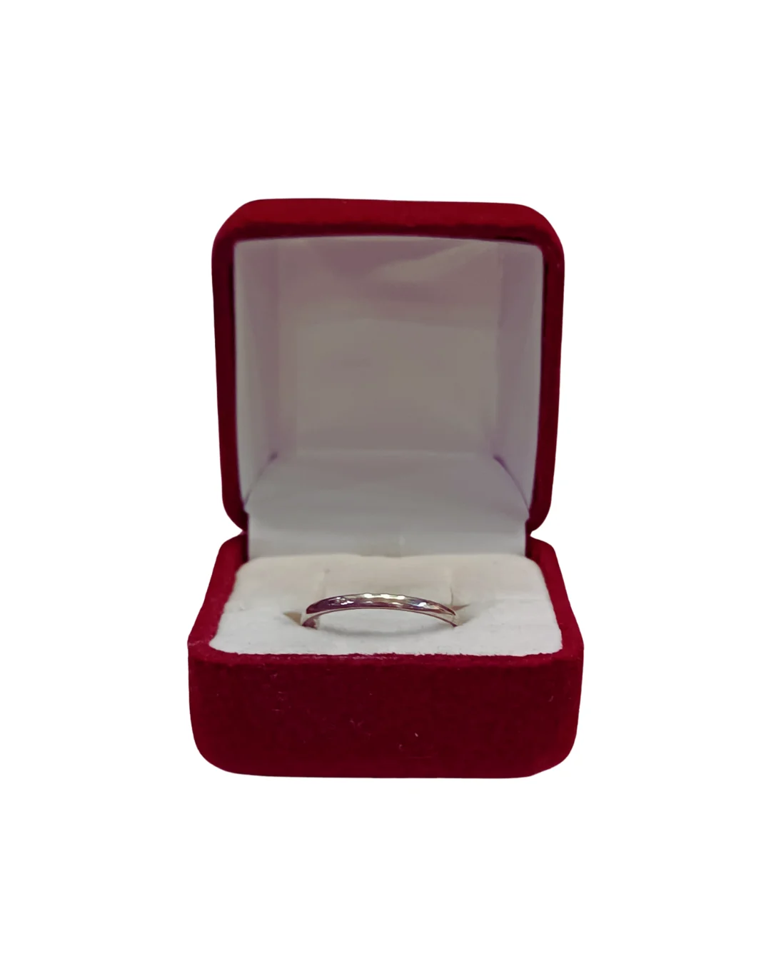 Ilusiones plata 925 media caña lisa 2mm código 36 - anillos delicados Santiago Chile