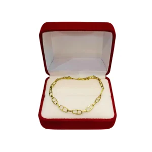 Pulsera juvenil Gucci oro 18K en caja - pulseras oro Santiago Chile